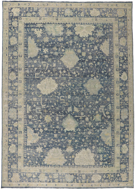 10 x 14 Contemporary Distressed Rug 30711