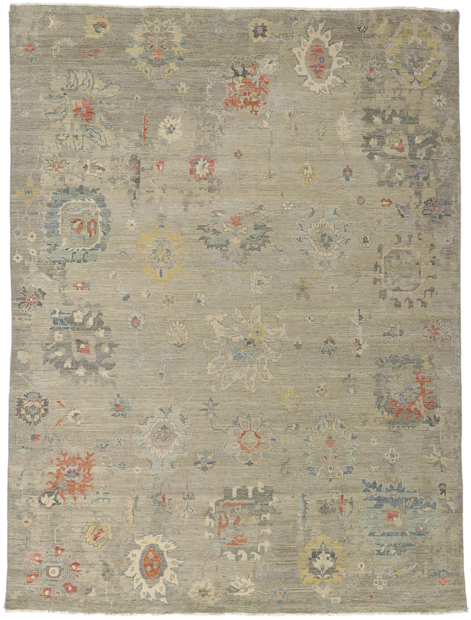 9 x 12 Contemporary Oushak Rug 30716