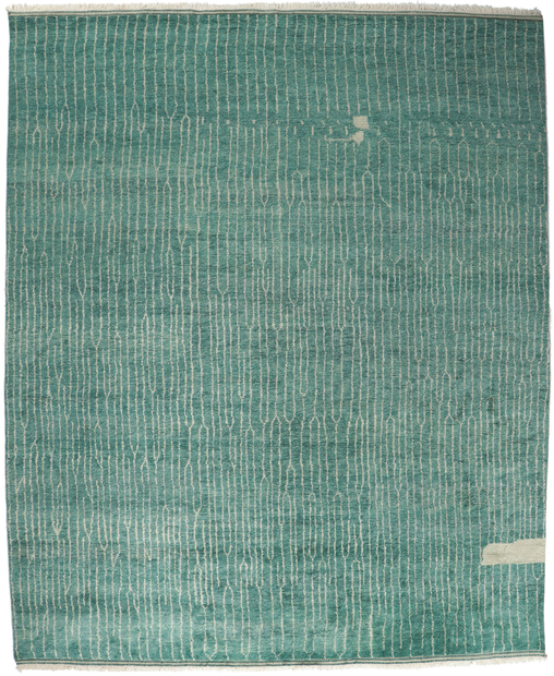 12 x 15 Teal Moroccan Area Rug 30771