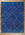 9 x 12 Modern Blue Moroccan Trellis Rug 80703