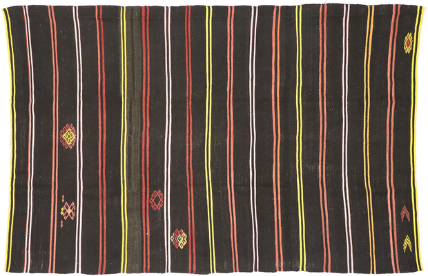 8 x 11 Vintage Turkish Kilim Rug 51304