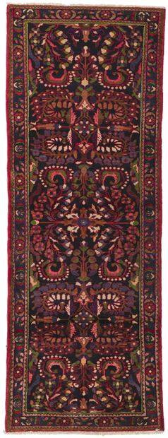 4 x 10 Vintage Persian Malayer Rug 61040