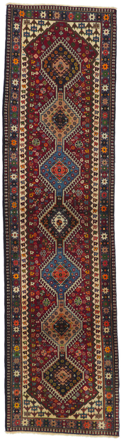 3 x 11 Vintage Persian Shiraz Rug 61044