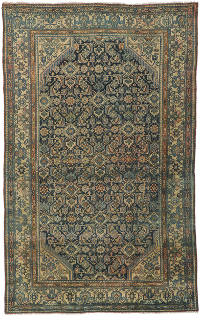 4 x 7 Antique Persian Malayer Rug 61060