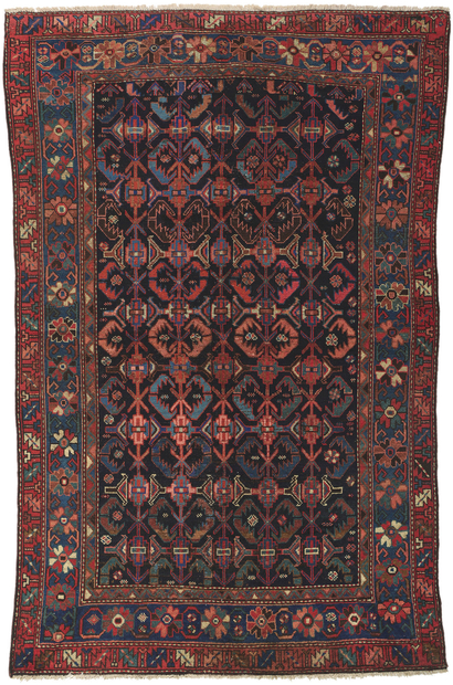 4 x 7 Antique Persian Malayer Rug 61065