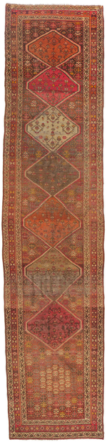 4 x 16 Antique Persian Malayer Runner 61067
