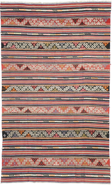 6 x 9 Vintage Turkish Kilim Rug 51319