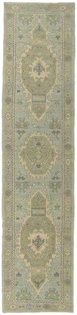 3 x 13 Contemporary Turkish Oushak Runner 53809