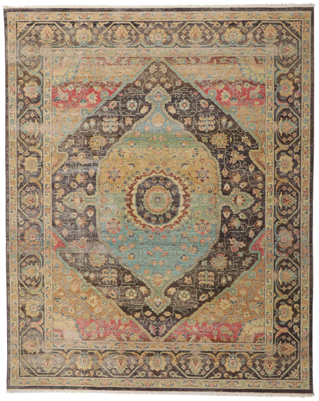 8 x 10 Contemporary Oushak Rug 30779