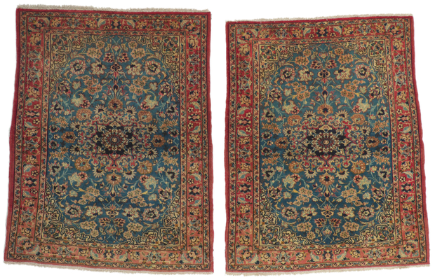 3 x 4 Vintage Persian Isfahan Rug 61105