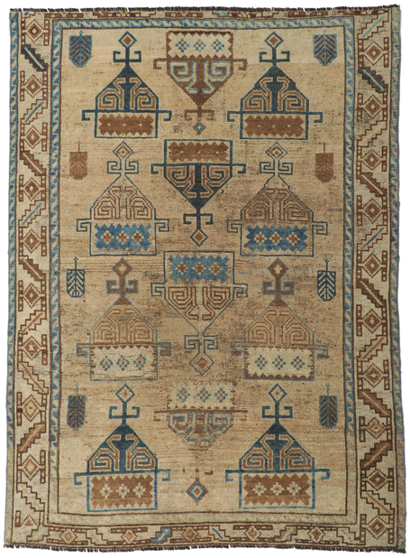 5 x 7 Antique Persian Lori Rug 61147