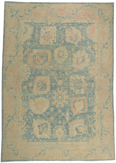 10 x 14 Contemporary Oushak Rug 80928