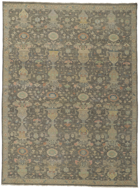 9 x 12 Contemporary Oushak Rug 30840