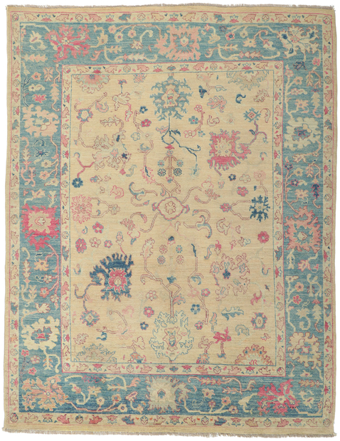 8 x 10 Contemporary Oushak Rug 80720