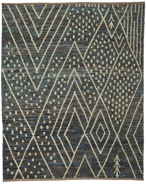 8 x 10 Desert Nightfall Modern Moroccan Rug 80796