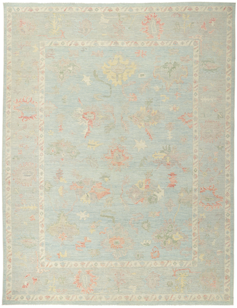 9 x 12 Contemporary Oushak Rug 80903