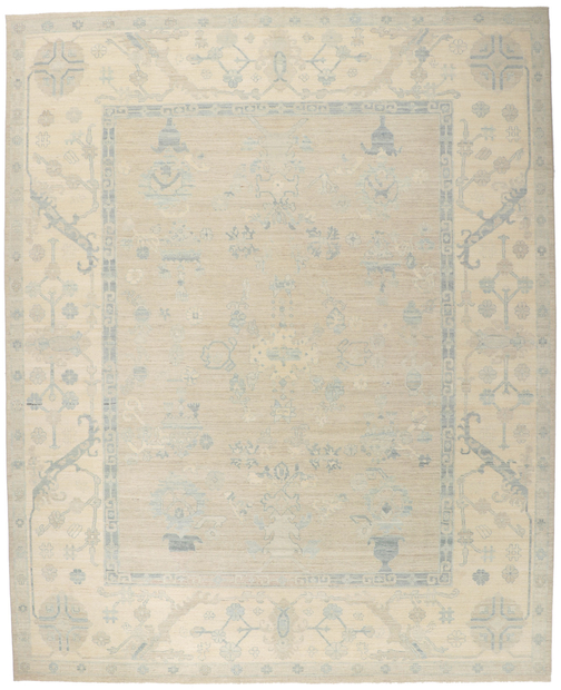 11 x 14 Vintage-Inspired Oushak Rug 80932