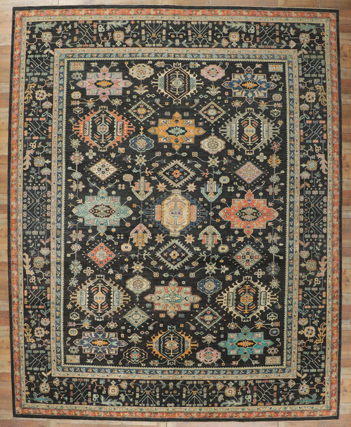 12 x 15 Colorful Oushak Rug 80938