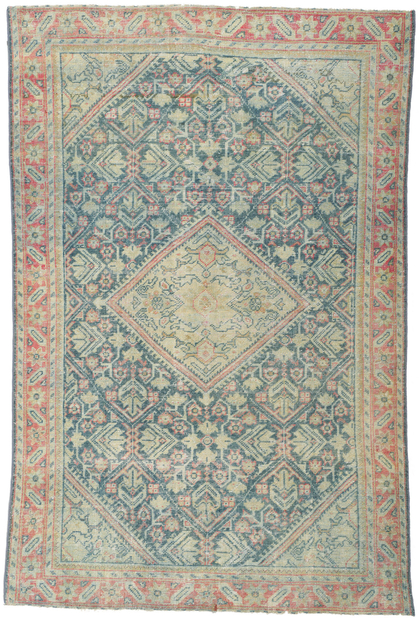 4 x 7 Antique Persian Mahal Rug 61128