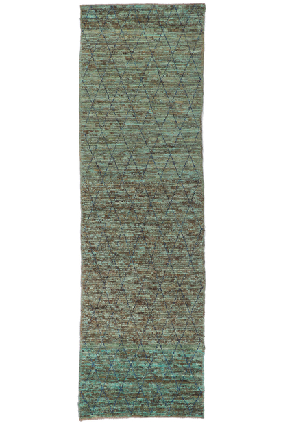 3 x 10 Earth-Tone Moroccan Runner 80762