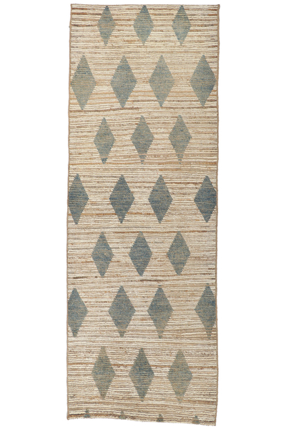 3 x 9 Earth-Tone Moroccan Runner 80763