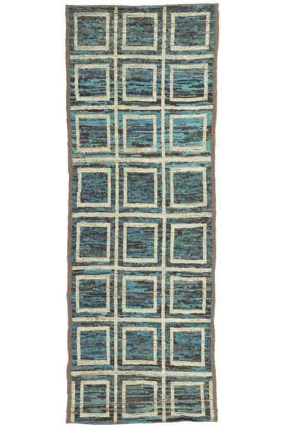 3 x 10 Earth-Tone Moroccan Runner 80767