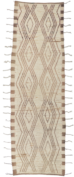 5 x 15 Earth-Tone Moroccan Runner 80780