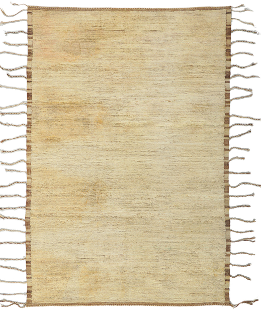 6 x 9 Modern Earth-Tone Moroccan Rug 80786