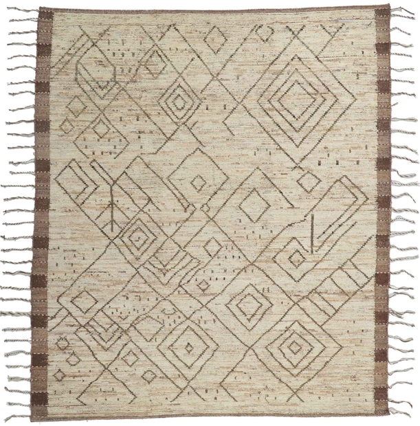 8 x 10 Earth-Tone Moroccan Rug 80795