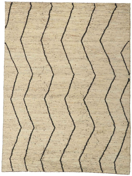 7 x 9 Earth-Tone Moroccan Rug 80820