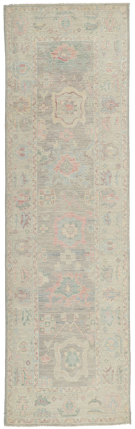 3 x 10 Modern Oushak Rug Runner 80870