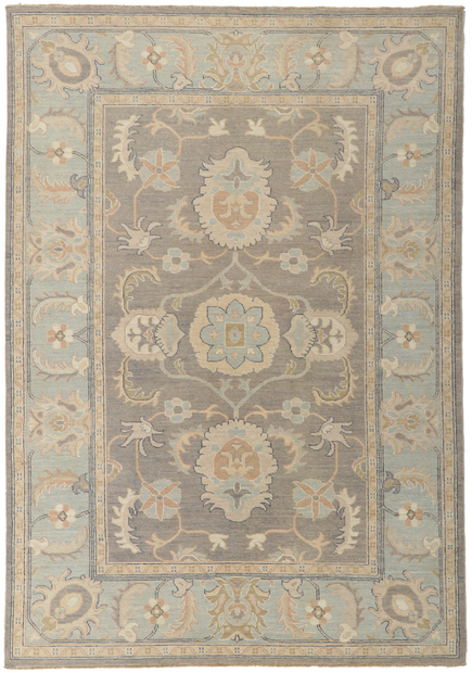 6 x 9 Contemporary Oushak Rug 80941