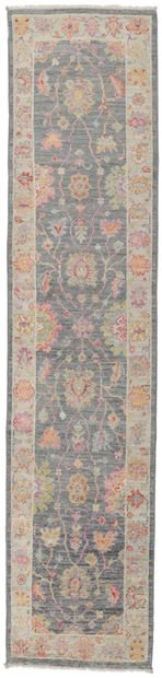 2 x 10 Contemporary Oushak Runner 80962