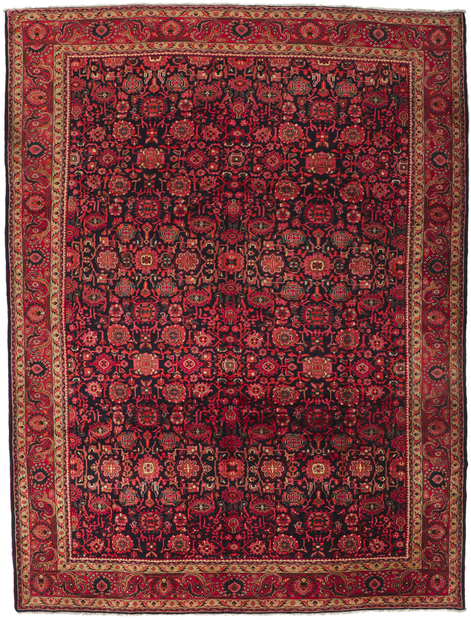 11 x 14 Vintage Persian Malayer Rug 61102