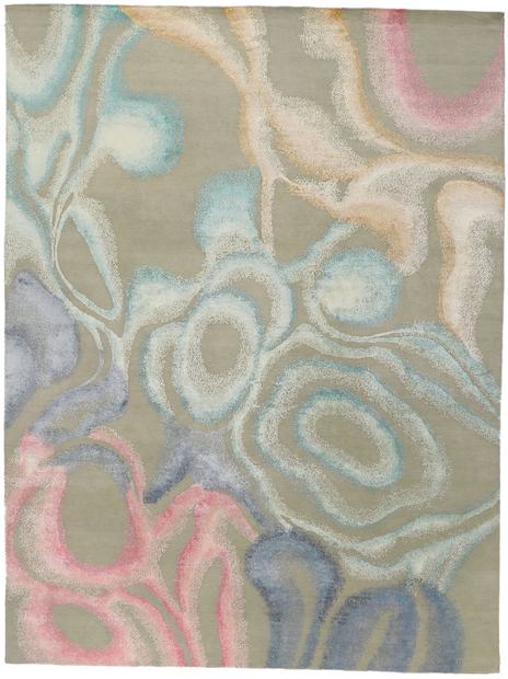 9 x 12 Contemporary Abstract Rug 30866