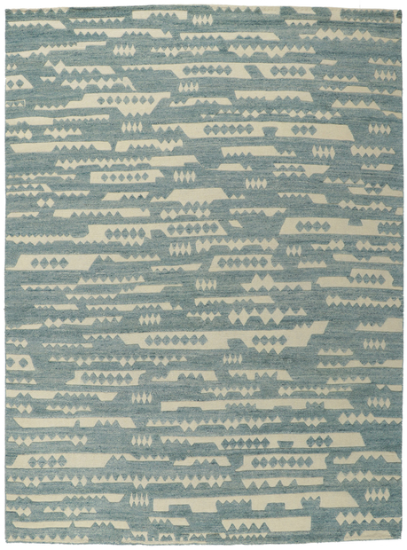 9 x 12 Contemporary High Low Rug 30888