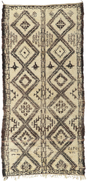 6 x 13 Vintage Moroccan Rug 78387