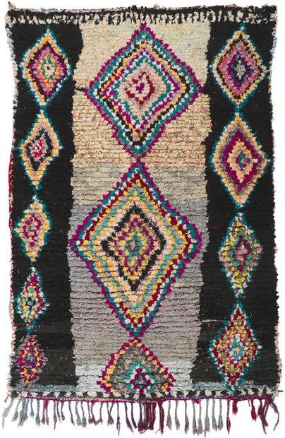 5 x 8 Vintage Moroccan Rug 78393