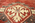 5 x 12 Vintage Red Turkish Oushak Rug 51383