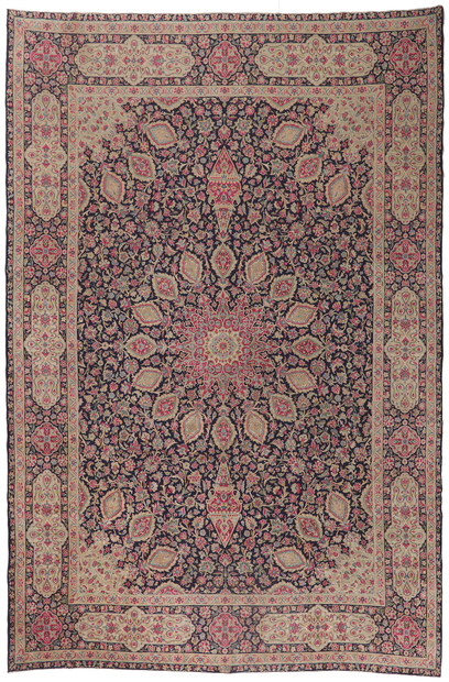 11 x 17 Antique Persian Kerman Rug 61187