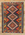 4 x 5 Vintage Persian Shiraz Kilim Rug 61177