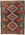 4 x 5 Vintage Persian Shiraz Kilim Rug 61177