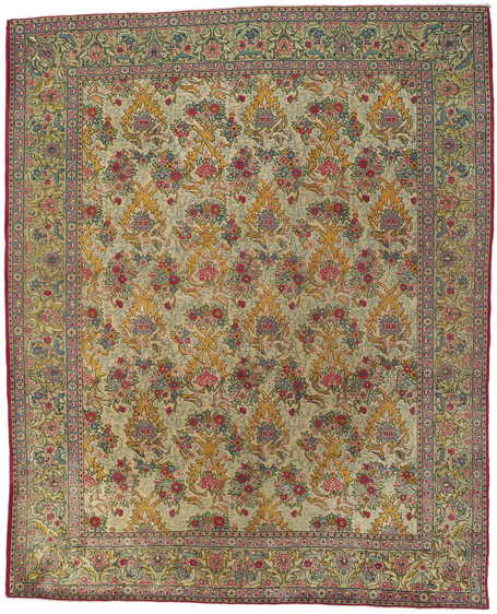10 x 12 Vintage Persian Tabriz Rug 61126