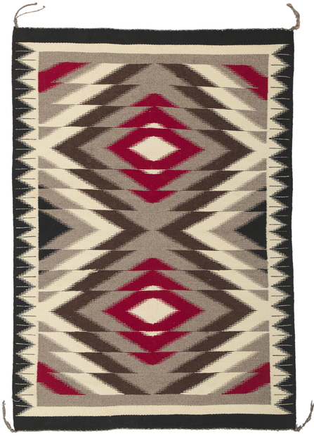 2 x 3 Vintage Navajo Eye Dazzler Rug 78424