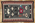 2 x 3 Antique Ganado Navajo Pictorial Rug 78425