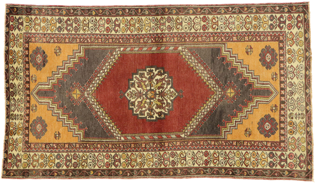 4 x 7 Vintage Oushak Rug 51391