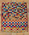 3 x 4 Vintage Persian Gabbeh Rug 61215