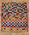 3 x 4 Vintage Persian Gabbeh Rug 61215
