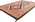 4 x 7 Vintage Navajo Eye Dazzler Rug 78430