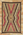 4 x 7 Vintage Navajo Ganado Rug 78431